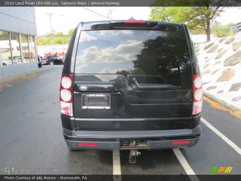 Santorini Black / Almond/Nutmeg 2010 Land Rover LR4 HSE Lux