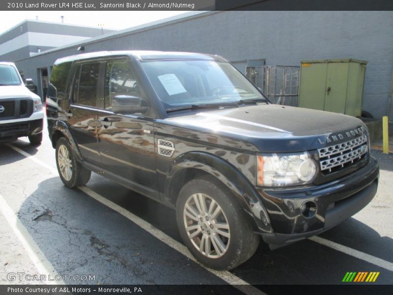 Santorini Black / Almond/Nutmeg 2010 Land Rover LR4 HSE Lux