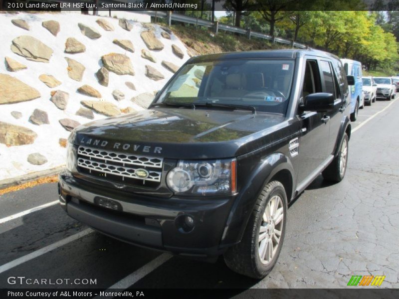 Santorini Black / Almond/Nutmeg 2010 Land Rover LR4 HSE Lux