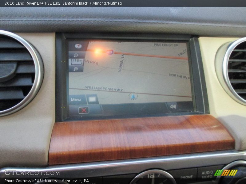 Santorini Black / Almond/Nutmeg 2010 Land Rover LR4 HSE Lux