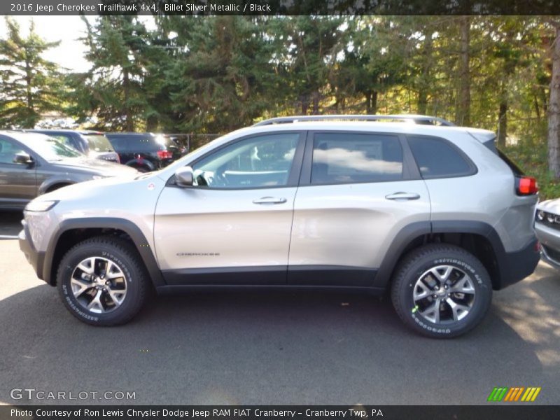  2016 Cherokee Trailhawk 4x4 Billet Silver Metallic