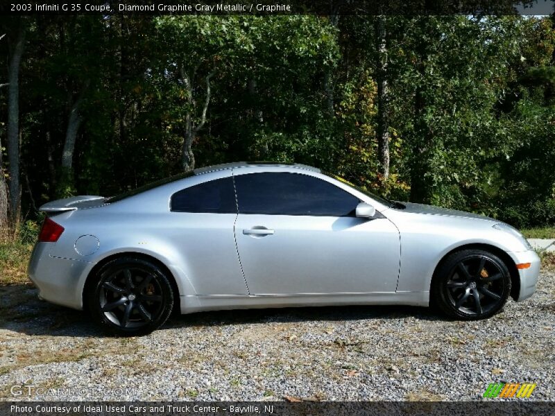 Diamond Graphite Gray Metallic / Graphite 2003 Infiniti G 35 Coupe