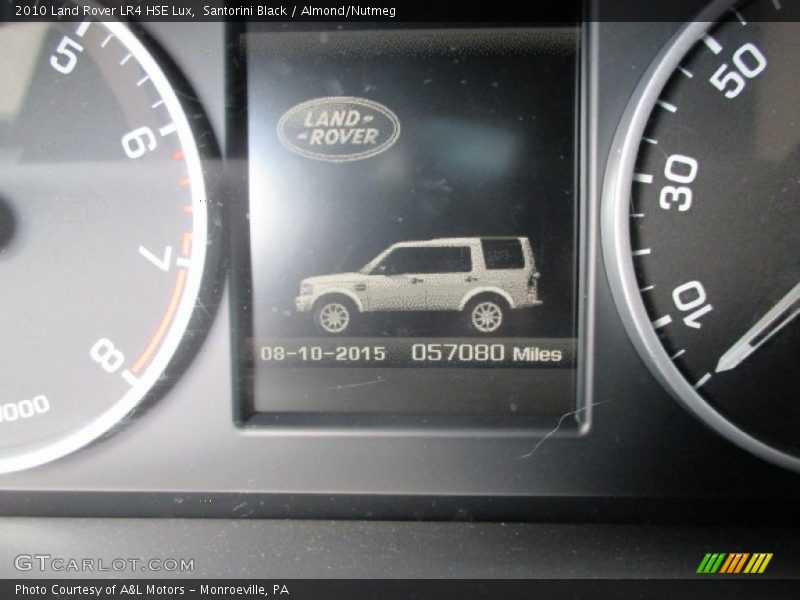 Santorini Black / Almond/Nutmeg 2010 Land Rover LR4 HSE Lux