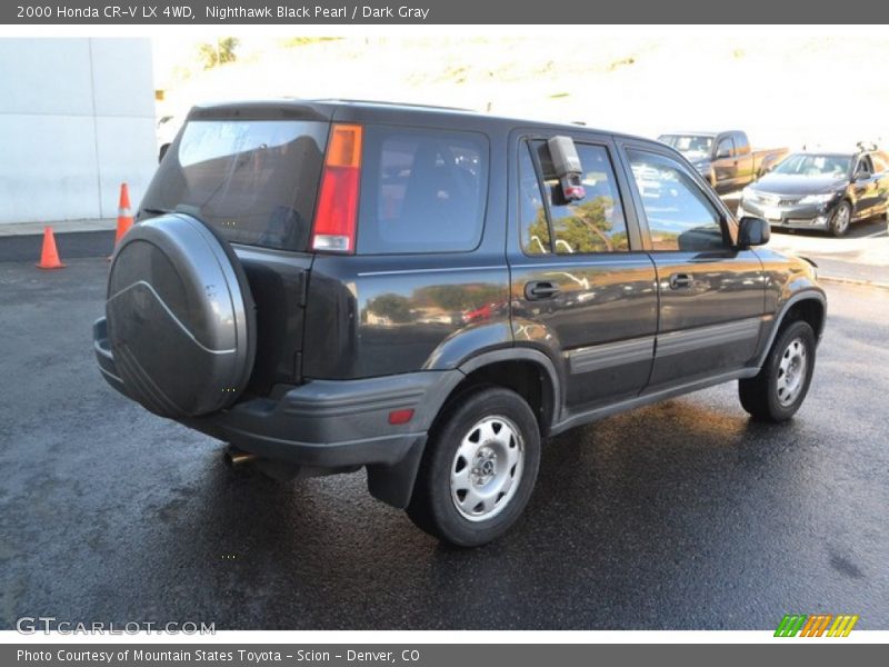 Nighthawk Black Pearl / Dark Gray 2000 Honda CR-V LX 4WD