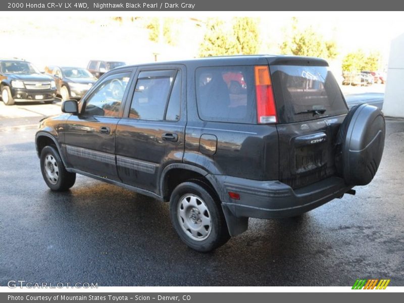 Nighthawk Black Pearl / Dark Gray 2000 Honda CR-V LX 4WD