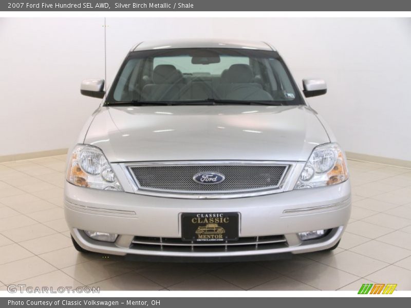 Silver Birch Metallic / Shale 2007 Ford Five Hundred SEL AWD