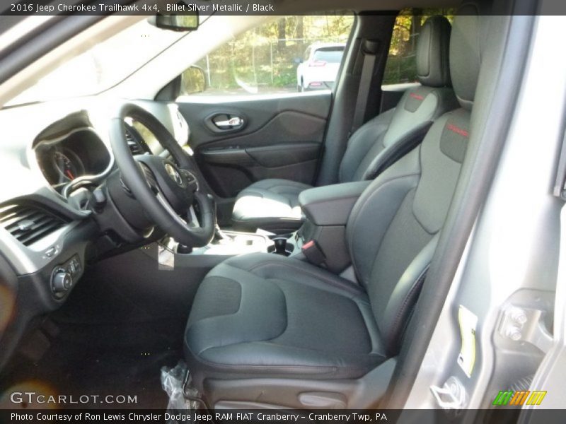  2016 Cherokee Trailhawk 4x4 Black Interior