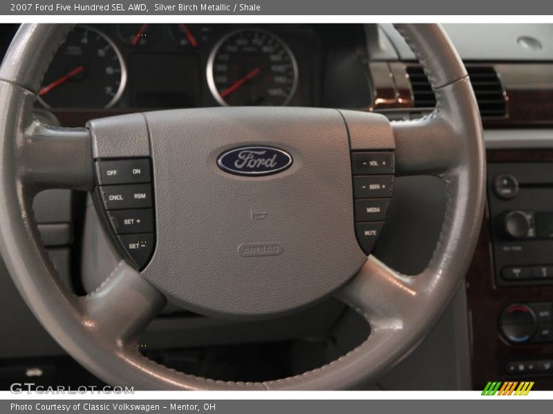 Silver Birch Metallic / Shale 2007 Ford Five Hundred SEL AWD