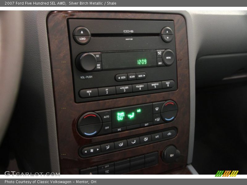 Silver Birch Metallic / Shale 2007 Ford Five Hundred SEL AWD