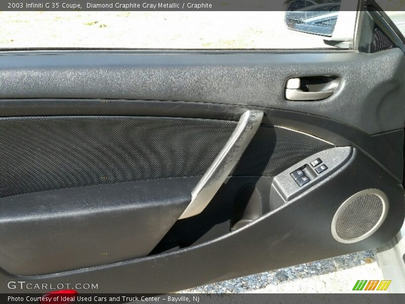 Diamond Graphite Gray Metallic / Graphite 2003 Infiniti G 35 Coupe