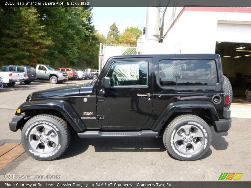  2016 Wrangler Sahara 4x4 Black