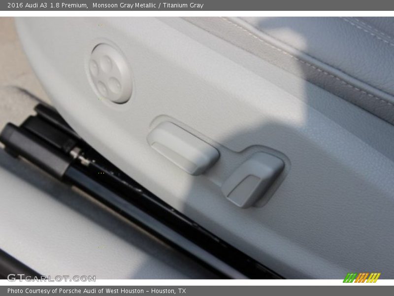 Monsoon Gray Metallic / Titanium Gray 2016 Audi A3 1.8 Premium