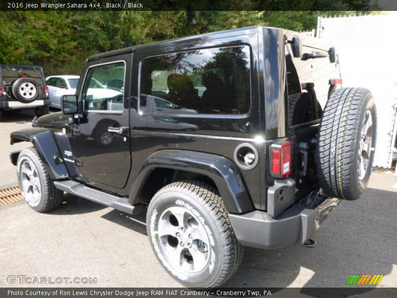 Black / Black 2016 Jeep Wrangler Sahara 4x4