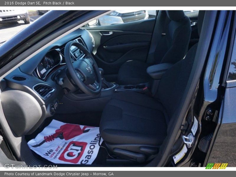 Pitch Black / Black 2016 Dodge Dart SE