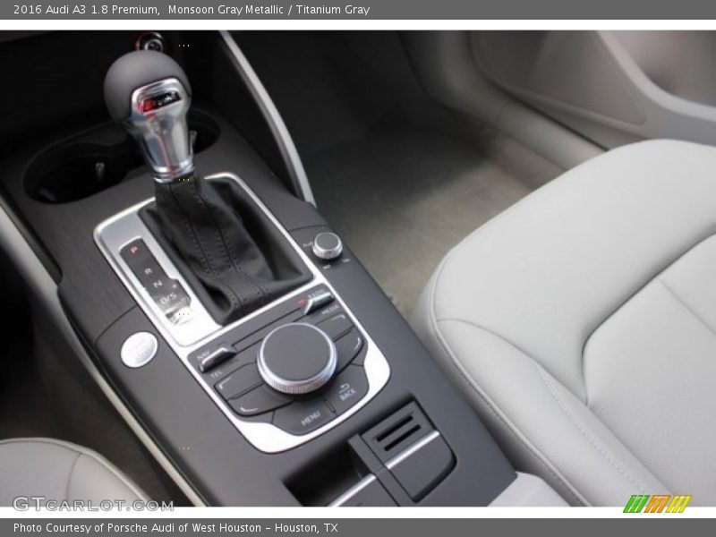 Monsoon Gray Metallic / Titanium Gray 2016 Audi A3 1.8 Premium