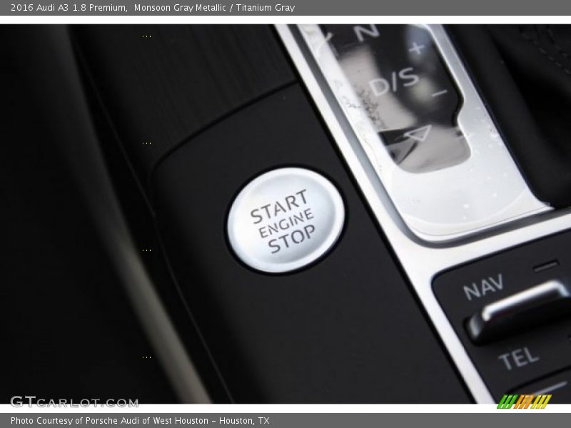Monsoon Gray Metallic / Titanium Gray 2016 Audi A3 1.8 Premium