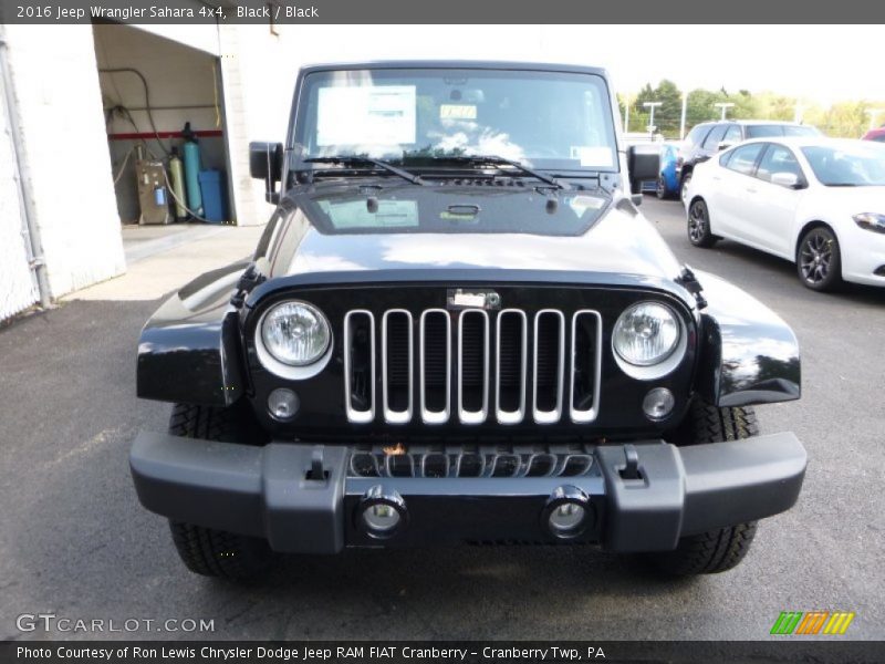 Black / Black 2016 Jeep Wrangler Sahara 4x4