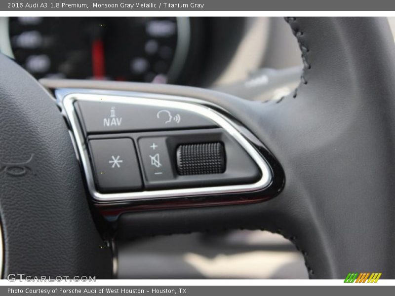 Monsoon Gray Metallic / Titanium Gray 2016 Audi A3 1.8 Premium