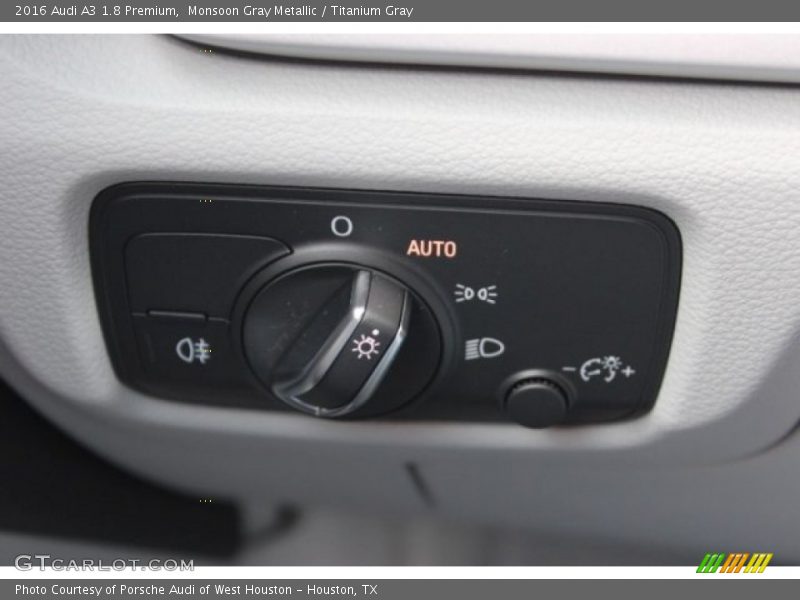 Monsoon Gray Metallic / Titanium Gray 2016 Audi A3 1.8 Premium