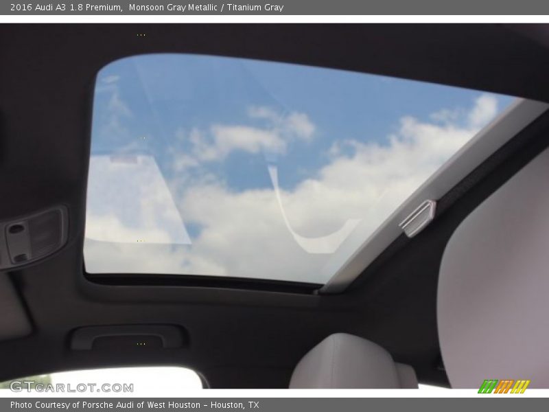Monsoon Gray Metallic / Titanium Gray 2016 Audi A3 1.8 Premium