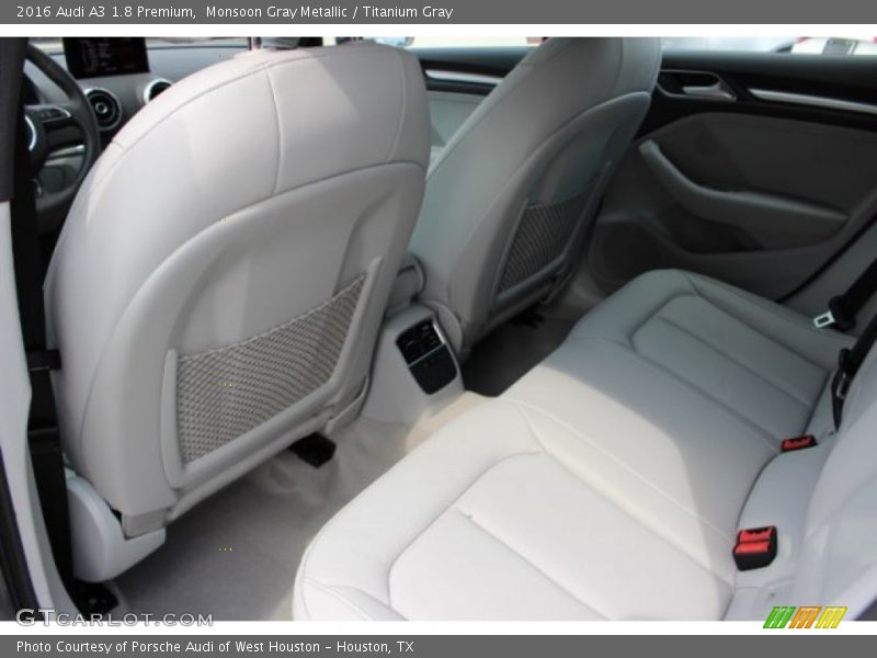Monsoon Gray Metallic / Titanium Gray 2016 Audi A3 1.8 Premium