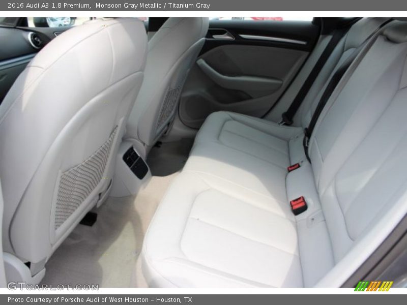 Monsoon Gray Metallic / Titanium Gray 2016 Audi A3 1.8 Premium