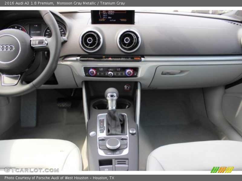 Monsoon Gray Metallic / Titanium Gray 2016 Audi A3 1.8 Premium