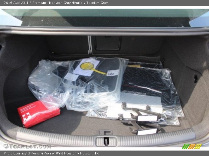 Monsoon Gray Metallic / Titanium Gray 2016 Audi A3 1.8 Premium
