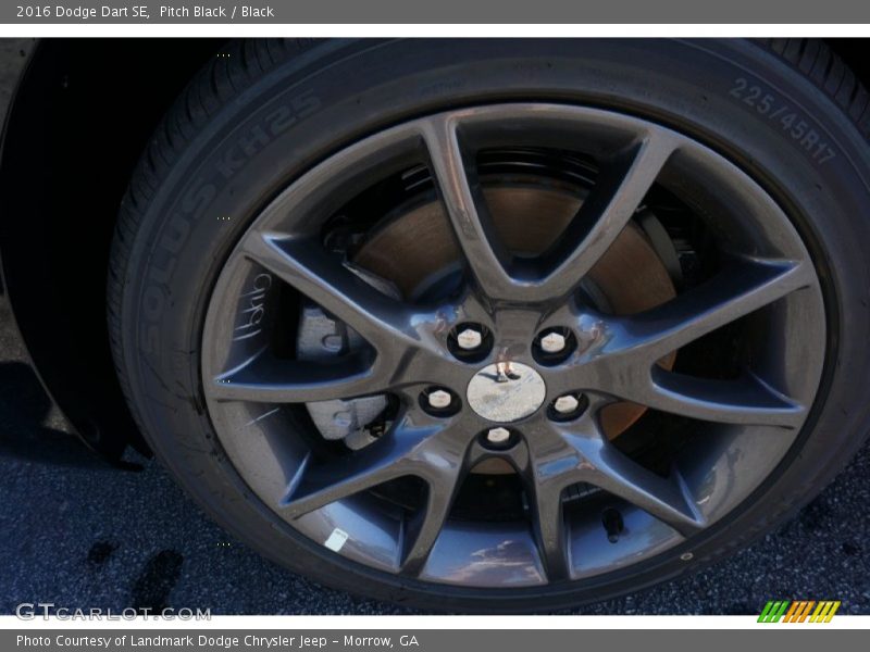 Pitch Black / Black 2016 Dodge Dart SE