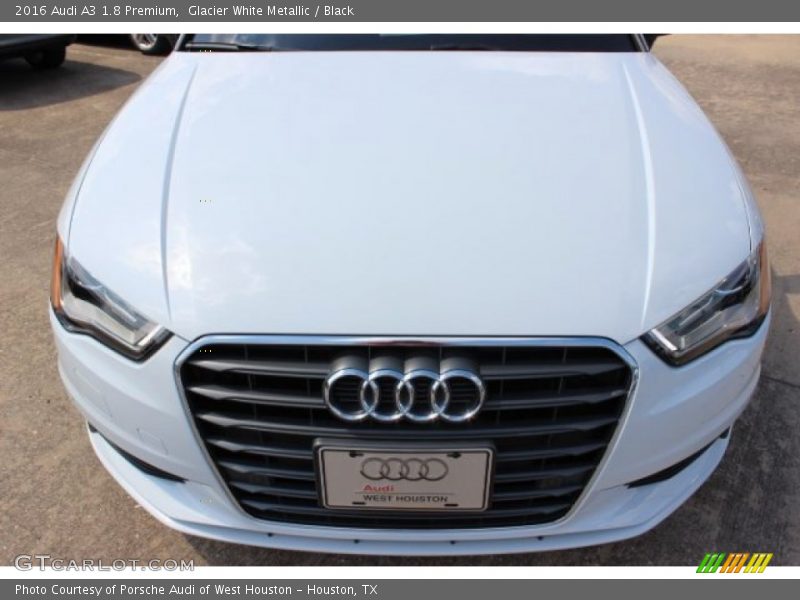Glacier White Metallic / Black 2016 Audi A3 1.8 Premium