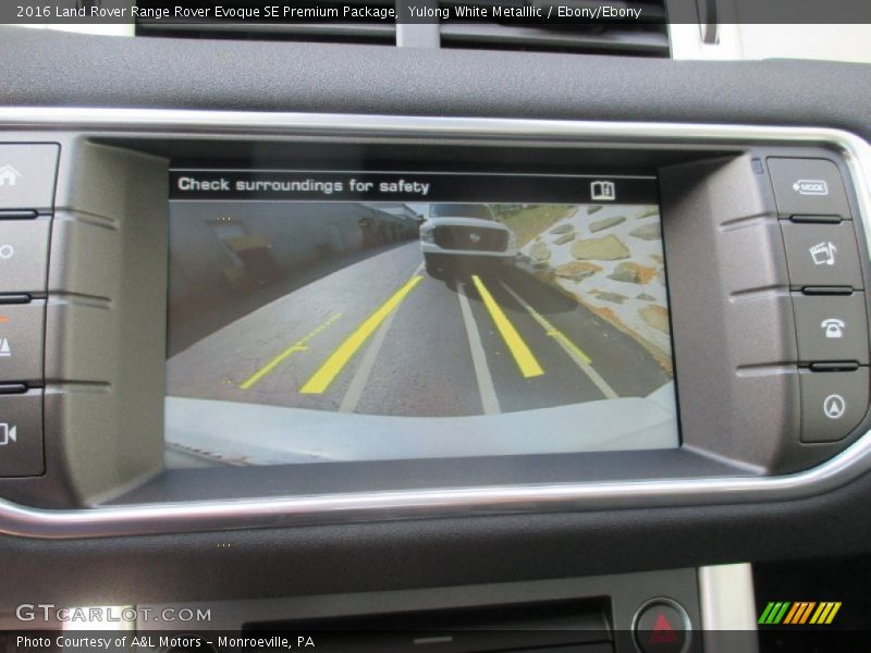 Yulong White Metalllic / Ebony/Ebony 2016 Land Rover Range Rover Evoque SE Premium Package