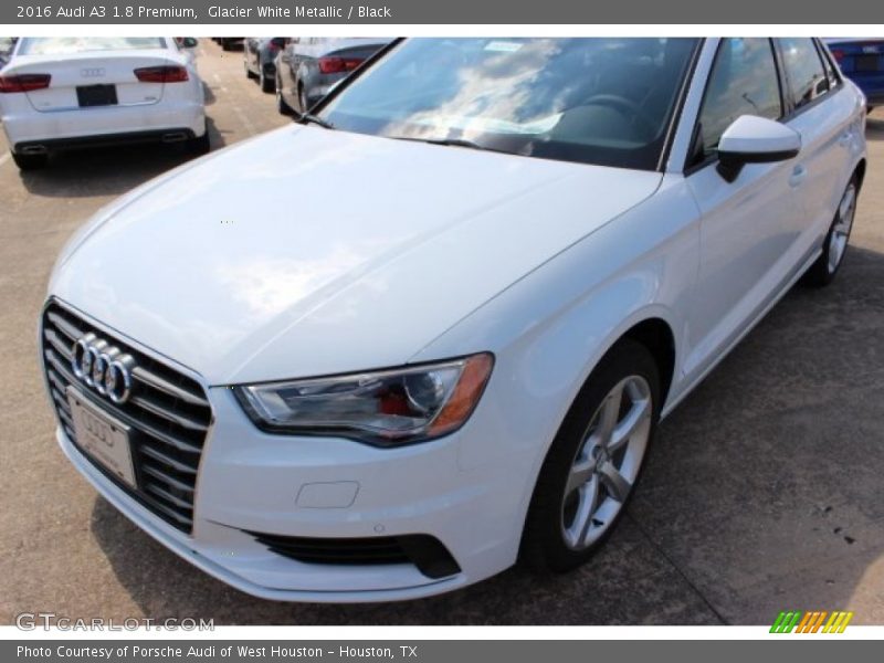 Glacier White Metallic / Black 2016 Audi A3 1.8 Premium