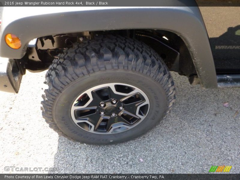 Black / Black 2016 Jeep Wrangler Rubicon Hard Rock 4x4
