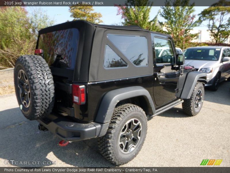 Black / Black 2016 Jeep Wrangler Rubicon Hard Rock 4x4