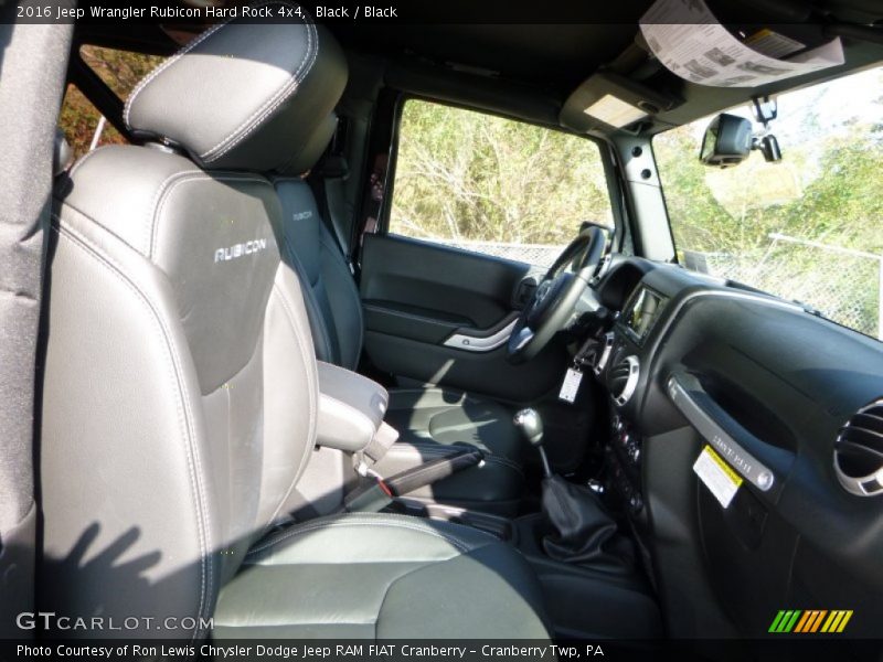 Black / Black 2016 Jeep Wrangler Rubicon Hard Rock 4x4