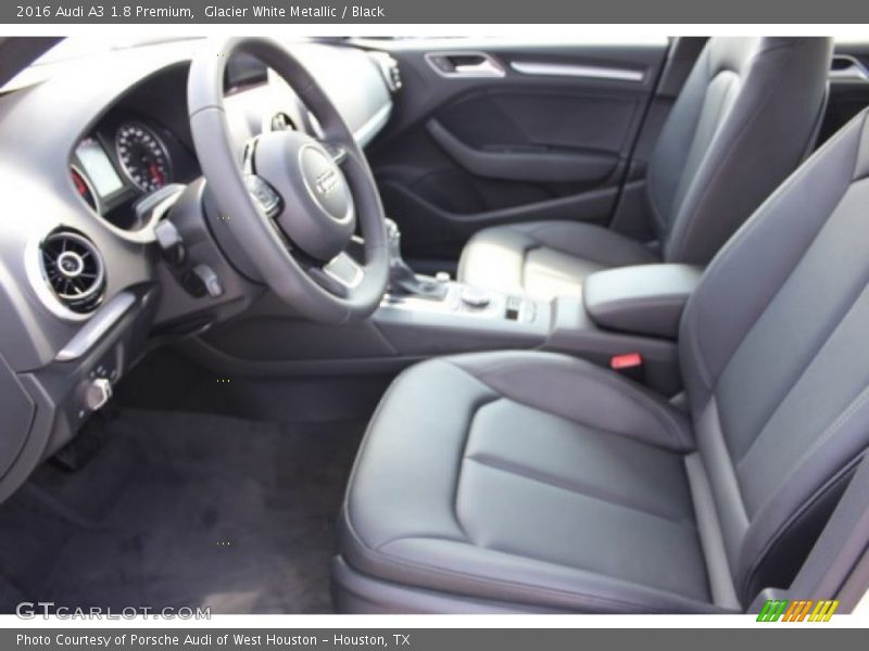 Glacier White Metallic / Black 2016 Audi A3 1.8 Premium
