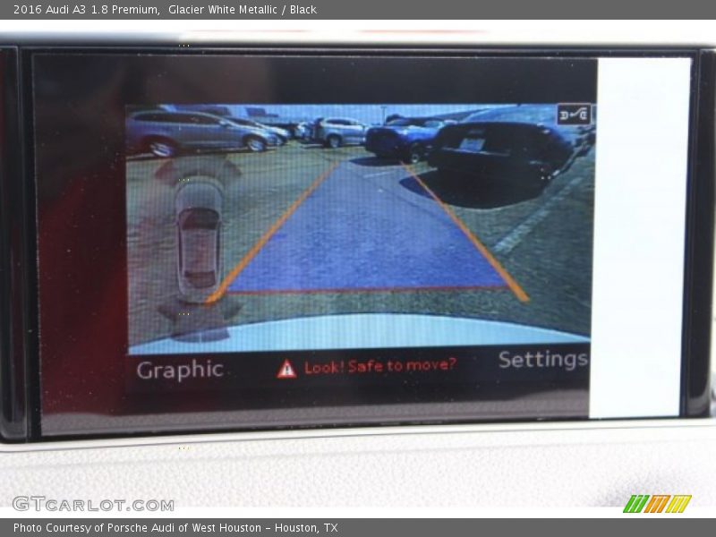 Glacier White Metallic / Black 2016 Audi A3 1.8 Premium