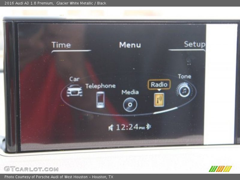 Glacier White Metallic / Black 2016 Audi A3 1.8 Premium