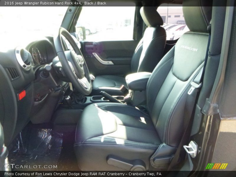 Black / Black 2016 Jeep Wrangler Rubicon Hard Rock 4x4