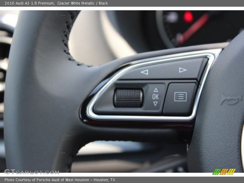 Glacier White Metallic / Black 2016 Audi A3 1.8 Premium
