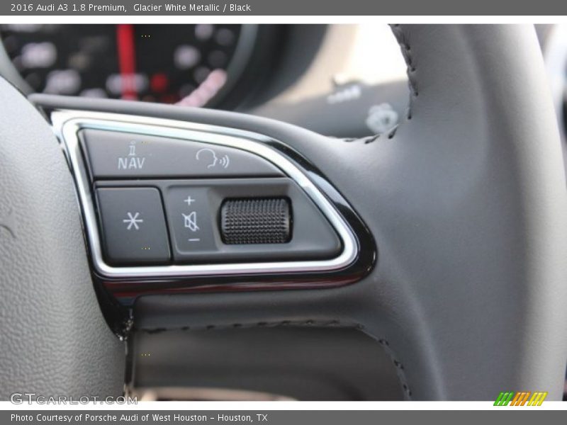 Glacier White Metallic / Black 2016 Audi A3 1.8 Premium