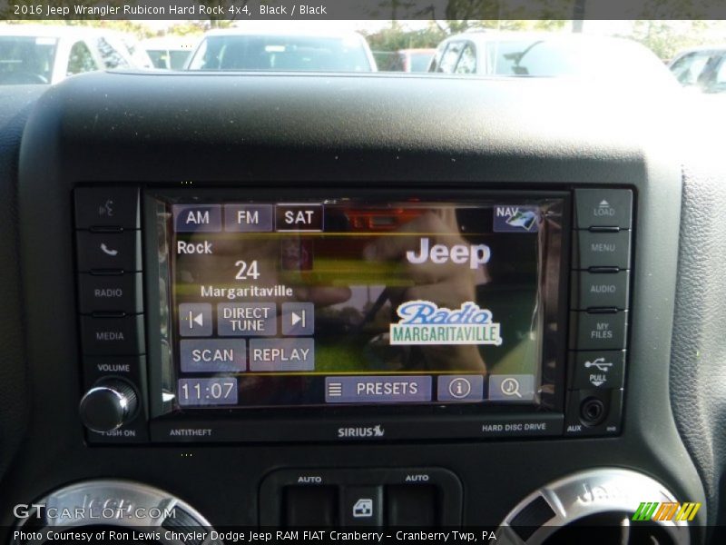 Black / Black 2016 Jeep Wrangler Rubicon Hard Rock 4x4