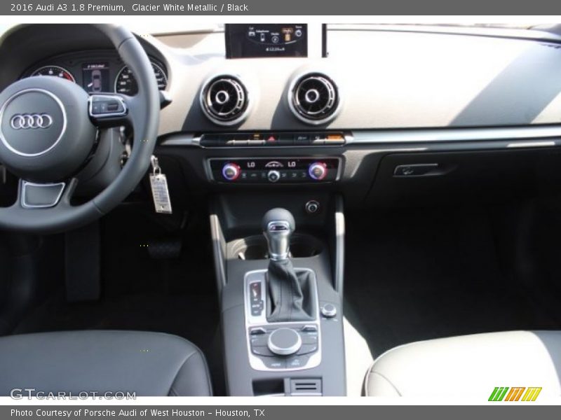 Glacier White Metallic / Black 2016 Audi A3 1.8 Premium
