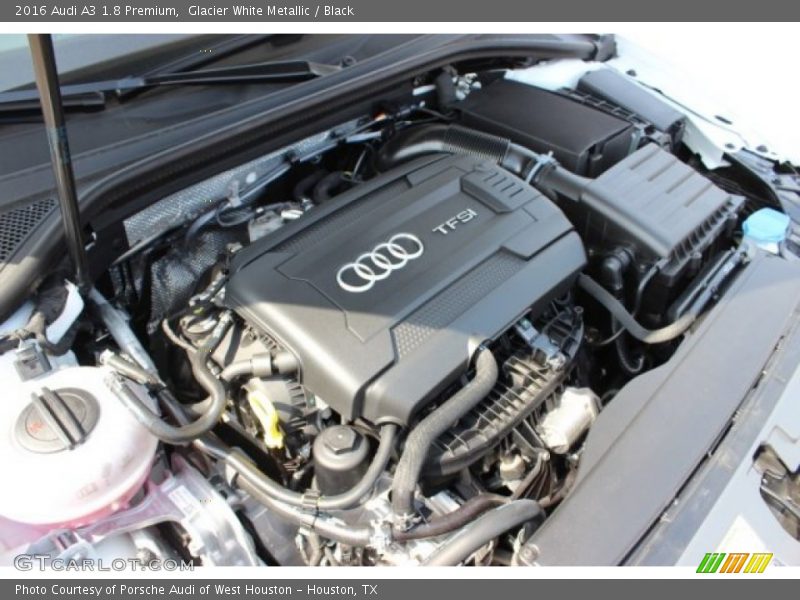 Glacier White Metallic / Black 2016 Audi A3 1.8 Premium