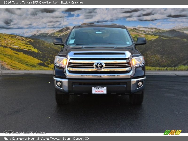 Black / Graphite 2016 Toyota Tundra SR5 CrewMax 4x4