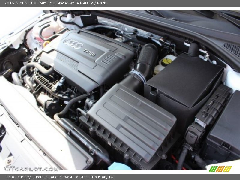 Glacier White Metallic / Black 2016 Audi A3 1.8 Premium