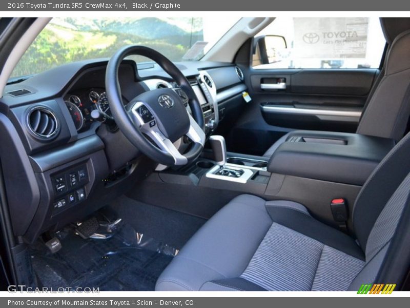Black / Graphite 2016 Toyota Tundra SR5 CrewMax 4x4