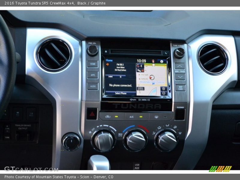 Black / Graphite 2016 Toyota Tundra SR5 CrewMax 4x4