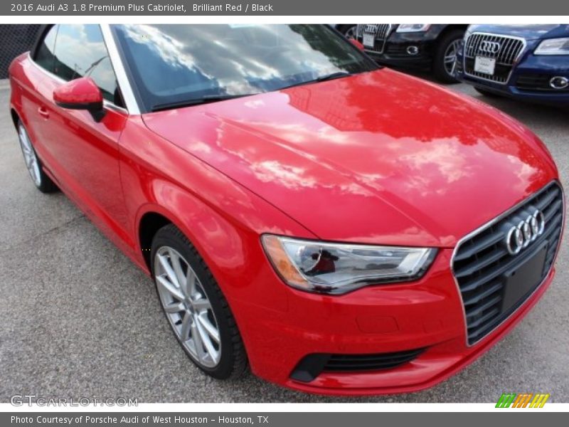 Brilliant Red / Black 2016 Audi A3 1.8 Premium Plus Cabriolet