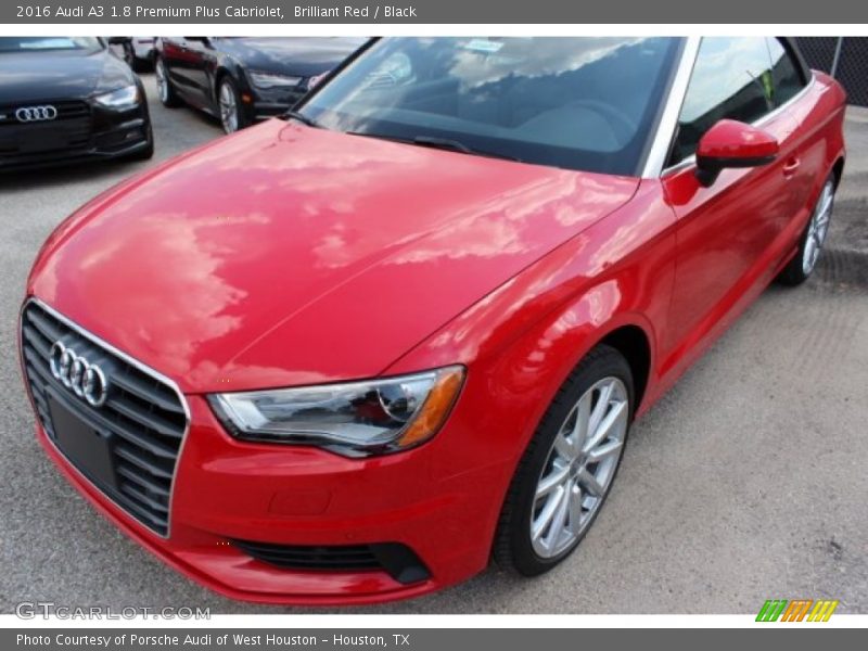 Brilliant Red / Black 2016 Audi A3 1.8 Premium Plus Cabriolet
